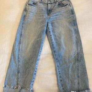 Pistola Kacey Cuffed High Waist Boyfriend Jeans